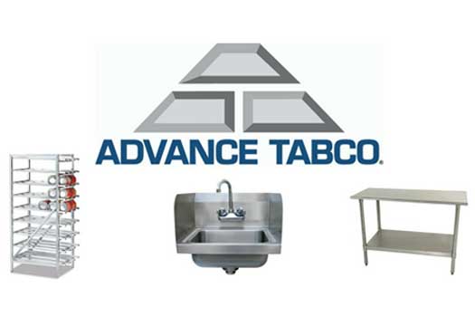 advance tabco, largest manufacturer, stainless steel fabrication